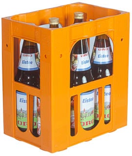 ORO Eistee 1,0L in Träger mit 6 Flaschen