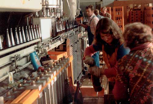 1977 - Füllbetrieb bei ORO